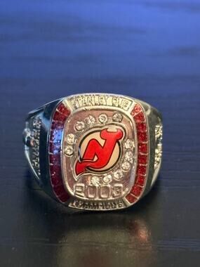 NJ Devils 2003 Stanley Cup Champions Ring Size 11